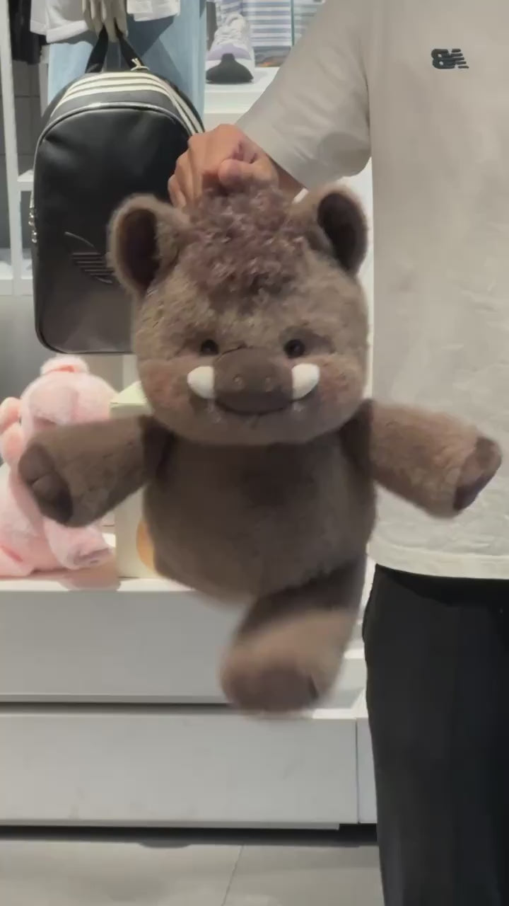MooMood™ Running Comfort Plush Boar